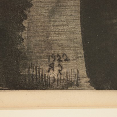 Aquatinta auf Papier von Geroges Roualt 1922