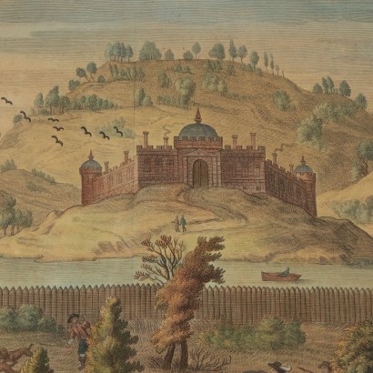 Le Chateau d'Ogle et Le Chateau de Bothel Lucas Emil Vosterman '600