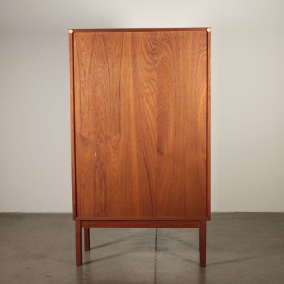 Highboard Teak Veneer Vintage Italy 1960s