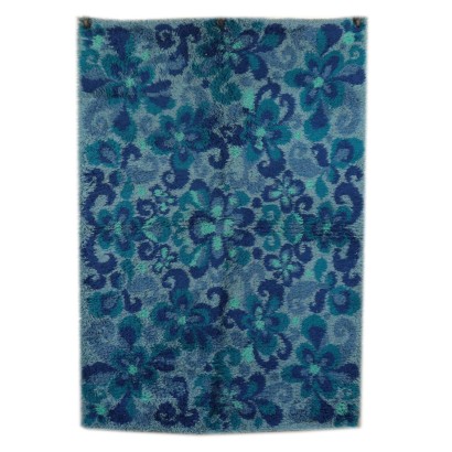 Tapis vintage shaggy-floral