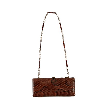 Sac pochette Vintage en Cuir de Python