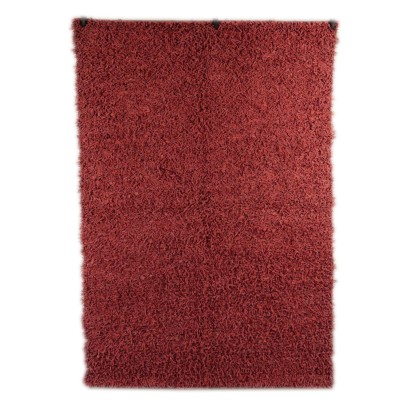 Tapis Vintage Laine Mélangée Italie Années 70-80