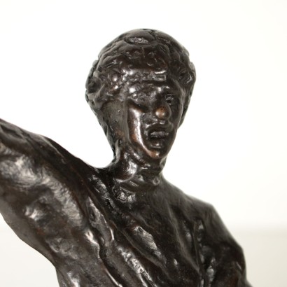 Sculpture Scène de Rodéo Paul Troubetzkoy Bronze '900