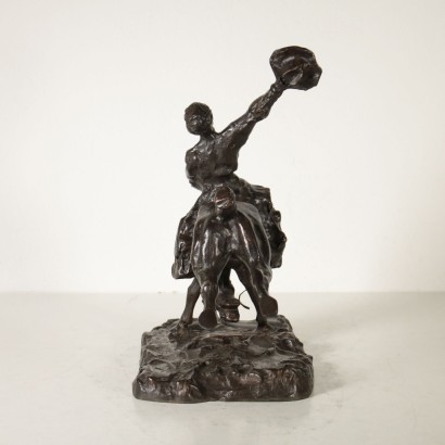 Sculpture Scène de Rodéo Paul Troubetzkoy Bronze '900