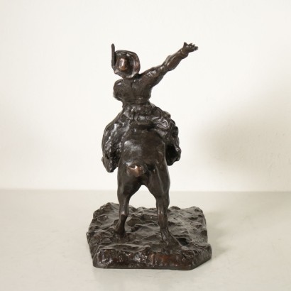 Sculpture Scène de Rodéo Paul Troubetzkoy Bronze '900