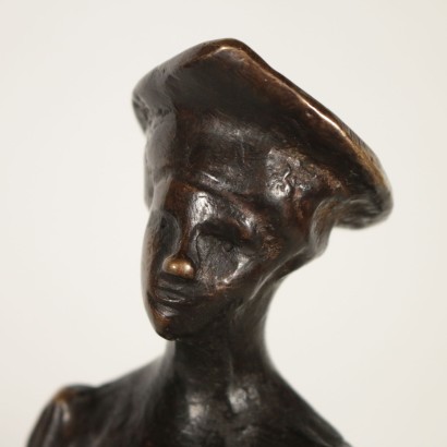 Sculpture Femme à Cheval Paul Troubetzkoy Bronze '900