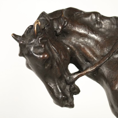 Sculpture Femme à Cheval Paul Troubetzkoy Bronze '900