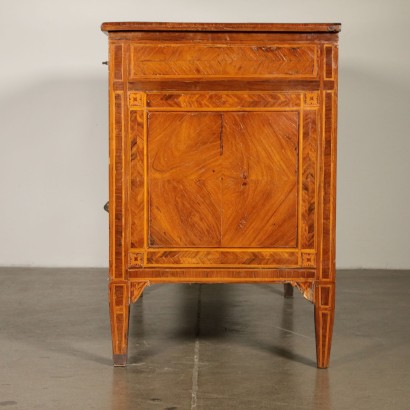 Commode Néoclassique Diverses Essences de Bois Italie '700