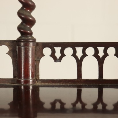 Writing Desk with Drop Leaf Maple Mahogany France Mid 1800s