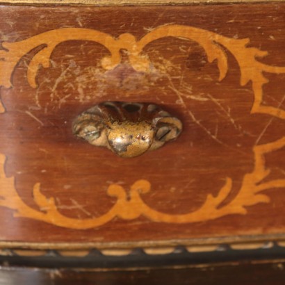 Revival Cupboard with Gilding Italy First Half of 1900s