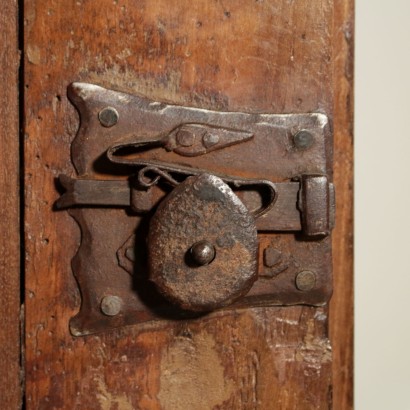 Small Walnut Cupboard Italy 18th-20th Century