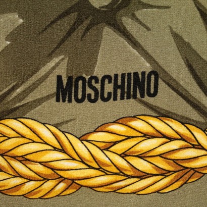 Vintage Schal von Moschino aus Seide Italien