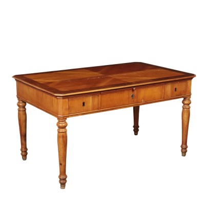 Table Cherry Walnut Italy Mid 19th Century