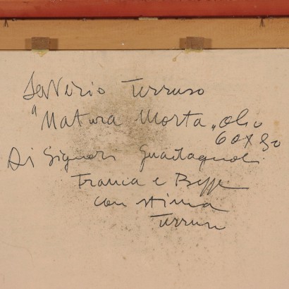 Composition de Saverio Terruso Huile sur Panneau