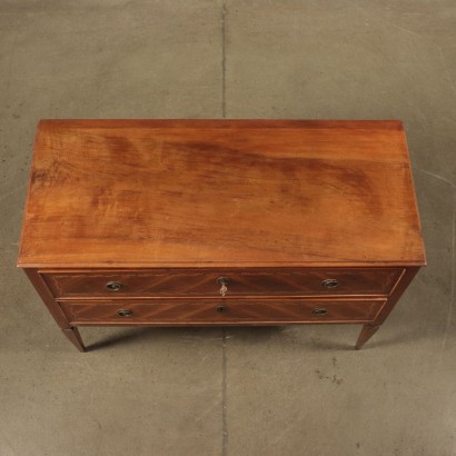 Neoclassical Chest of Drawers Walnut Italy 18th Century