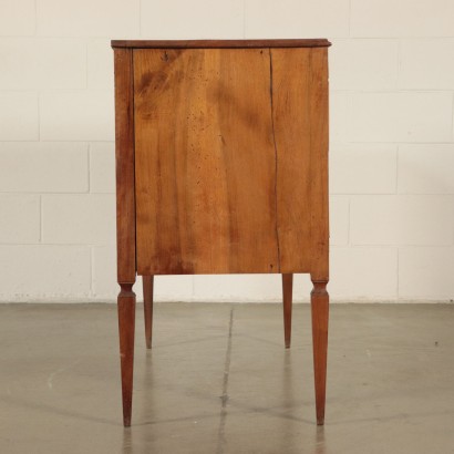 Commode Néo-Classical Noyer Erable Italie Dernier quart '700