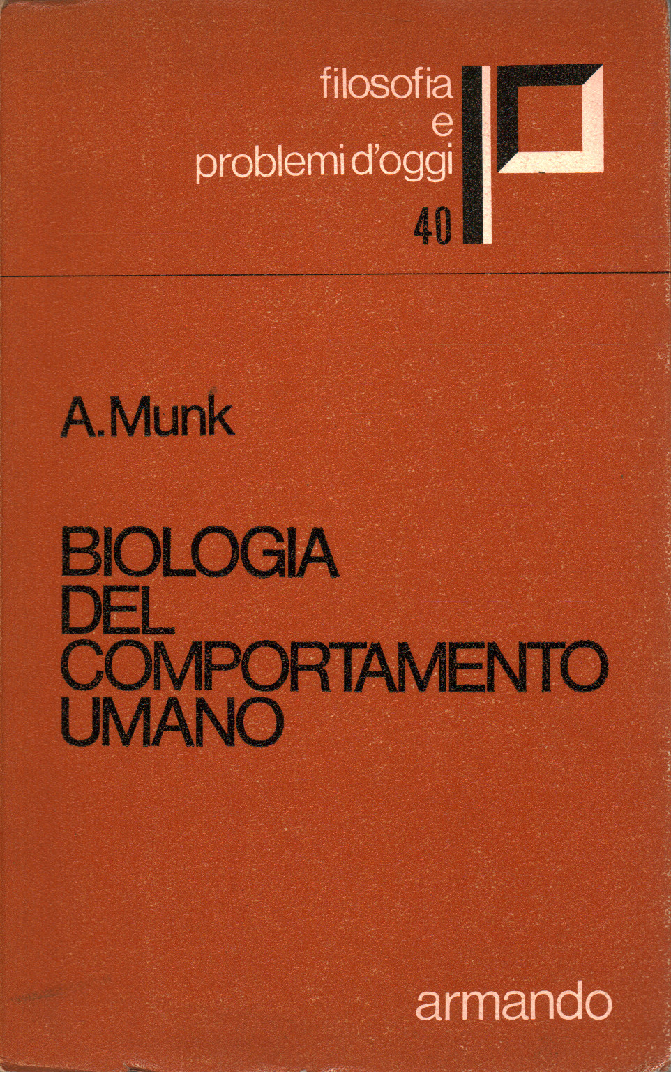 Biologia del comportamento umano, s.a.