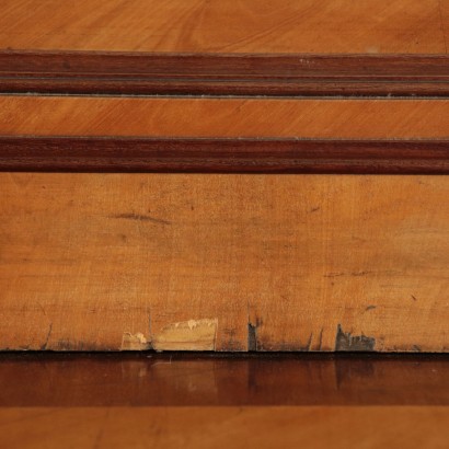 Console Table with Mirror Mahogany Italy 19th Century