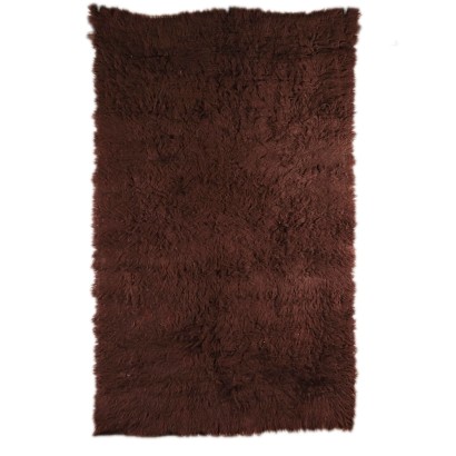 Vintage Shaggy Long-haired Rug 1970s-1980s