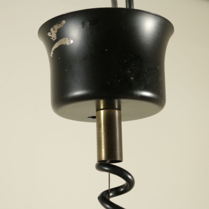 Ceiling Lamp Aluminium Italy 1960s