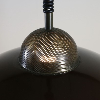 Ceiling Lamp Aluminium Italy 1960s