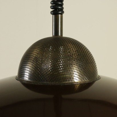 Deckenlampe Aluminium Italien 1960er