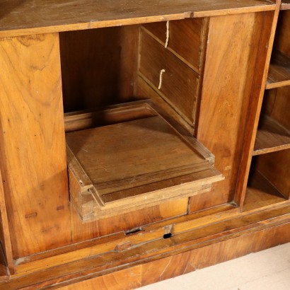 Walnut Cabinet Manufactured in Italy 18th Century