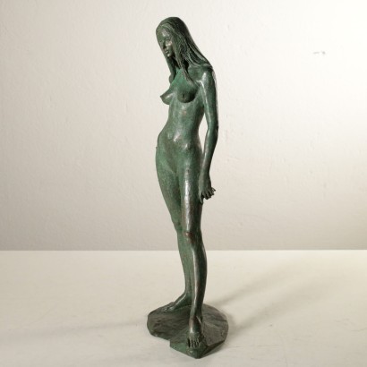 Female Nude Sculpture by Ettore Cedraschi 20th Century