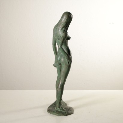 Female Nude Sculpture by Ettore Cedraschi 20th Century