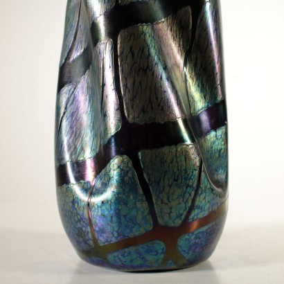 Iridescent Glass Vase Early 20th Century