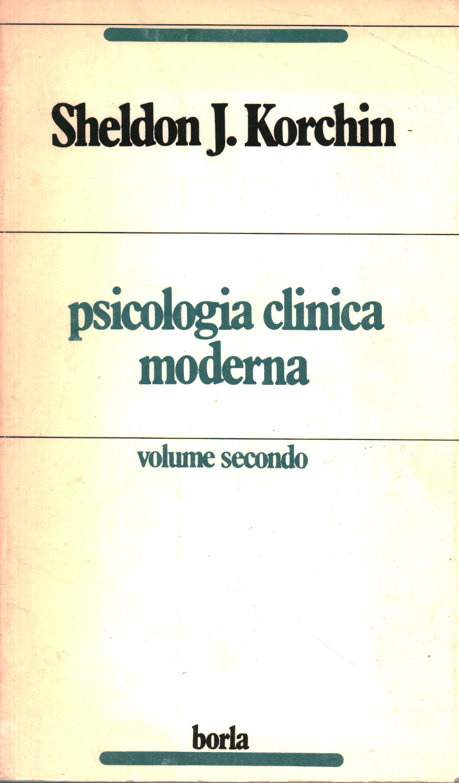 Psicologia clinica moderna (volume secondo), s.a.