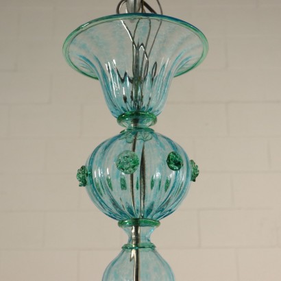 Glass Chandelier Murano Italy Mid 1900s