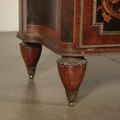 Refined Cupboard with Inlays Napoleon III Style France 20th Century