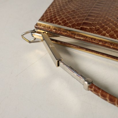 Vintage Reptile Skin Handbag