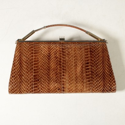 Vintage Reptile Skin Handbag