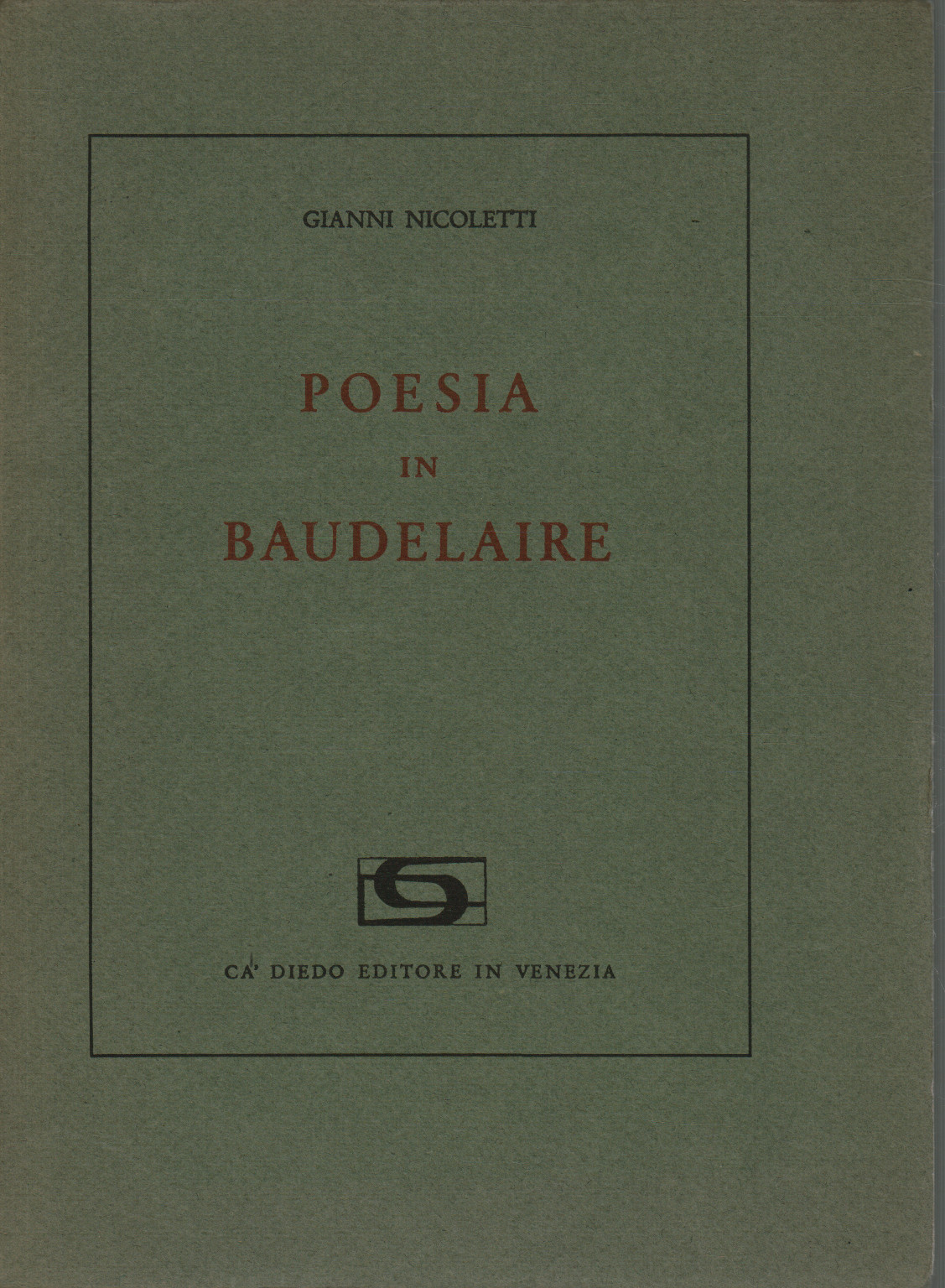 Poesia in Baudelaire