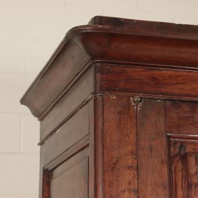 Armoire à deux Vantaux Noyer Italie Moitié '800