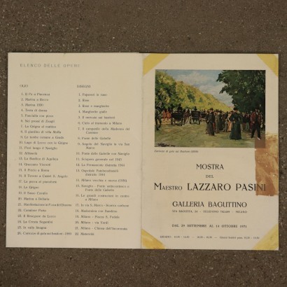 Huile sur Panneau Lazzaro Pasini 1898