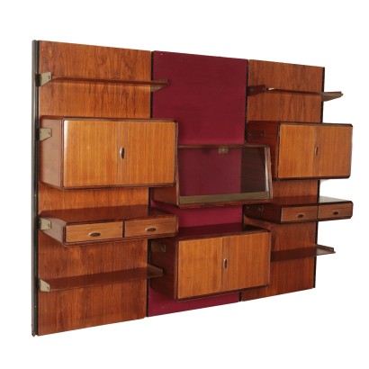 moderne Antiquitäten, moderne Design-Antiquitäten, Bücherregal, modernes antikes Bücherregal, modernes antikes Bücherregal, italienisches Bücherregal, Vintage-Bücherregal, 60er Jahre Bücherregal, 60er Design Bücherregal