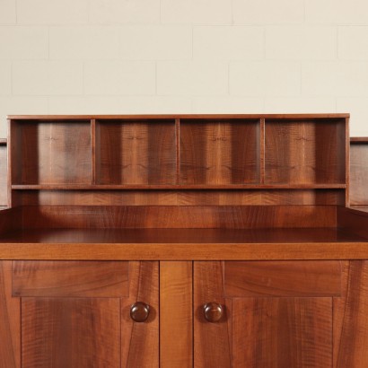 Silvio Coppola Cupboard Walnut Veneer Vintage Italy 1970s