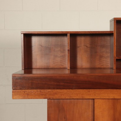 Silvio Coppola Cupboard Walnut Veneer Vintage Italy 1970s