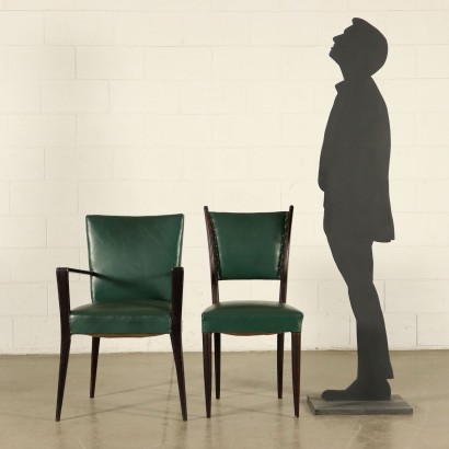 moderne Antiquitäten, moderne Design-Antiquitäten, Stuhl, moderner antiker Stuhl, moderner antiker Stuhl, italienischer Stuhl, Vintage-Stuhl, 1950er-Stuhl, 1950er-Design-Stuhl, 1950er-Stühle