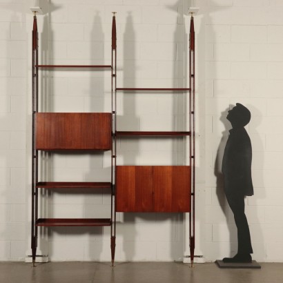 Bookcase in the style of Franco Albini Vintage Italy 1960s