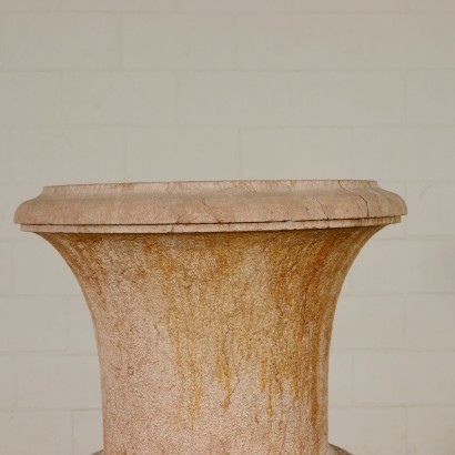 Grand Vase Marbre Rosé Italie Première moitié '900