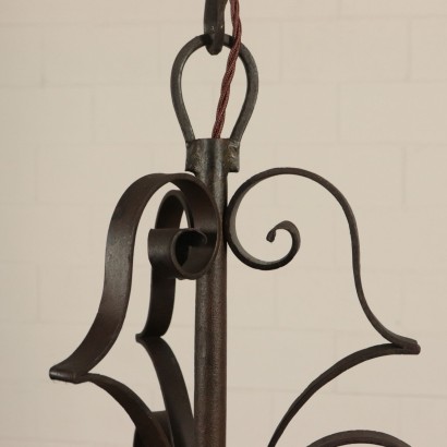 Chandelier Iron Italy 20th Century