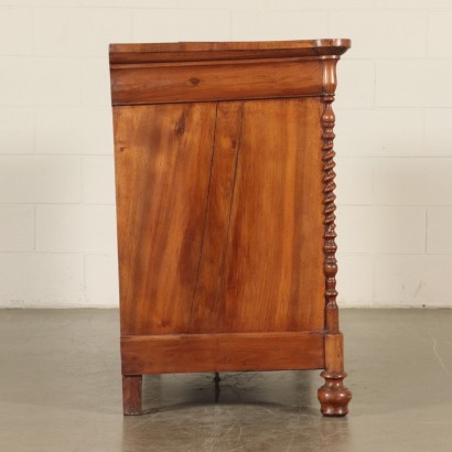 Chest of Drawers Walnut Italy Half 1800s