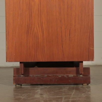 Wardrobe Teak Veneer Vintage Italy 1960s