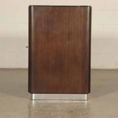 Cabinet Rosewood Veneer Vintage Italy 1970s