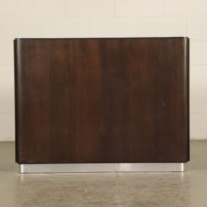 Cabinet Rosewood Veneer Vintage Italy 1970s