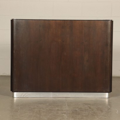 Cabinet Rosewood Veneer Vintage Italy 1970s